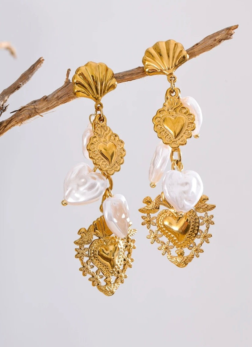 Boucles d'oreilles Athena