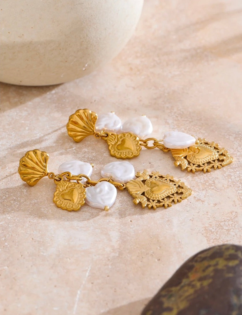 Boucles d'oreilles Athena