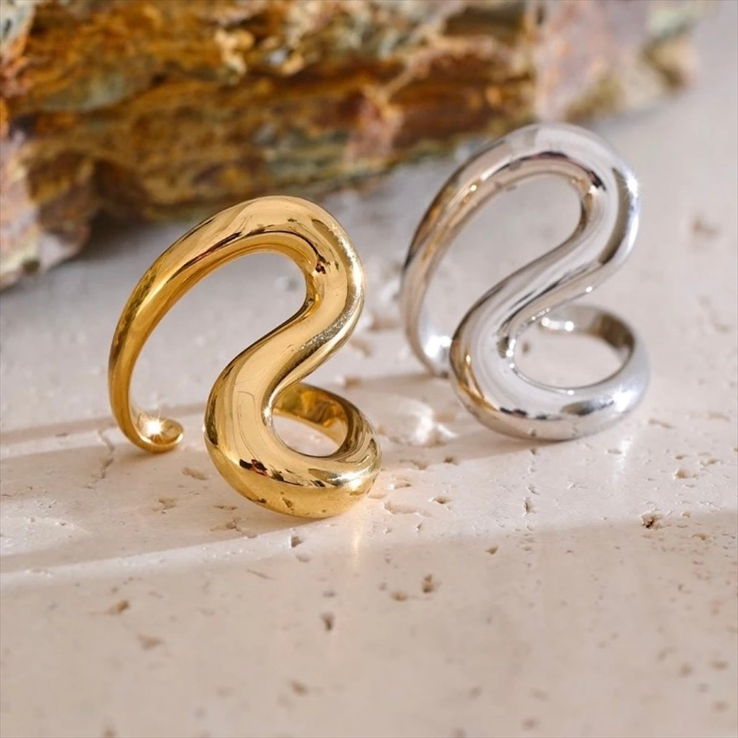 Bague Asclépios