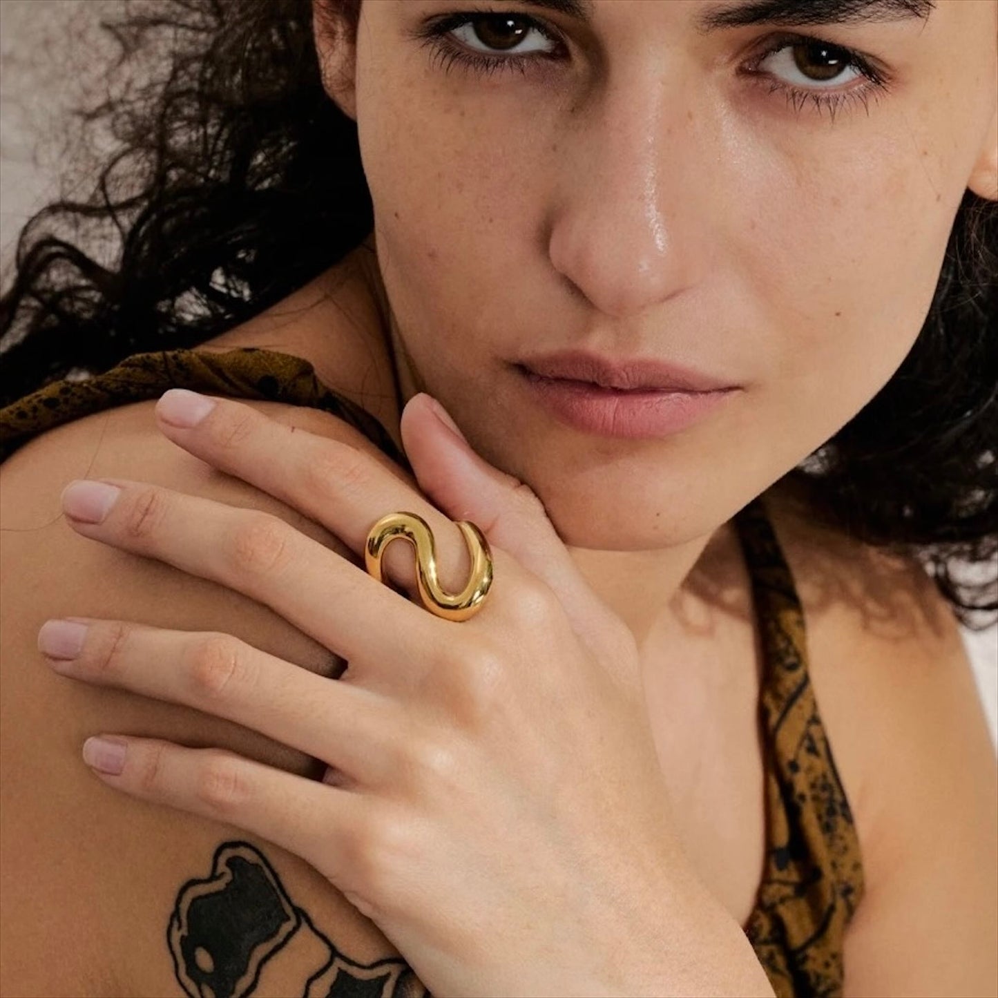 Bague Asclépios