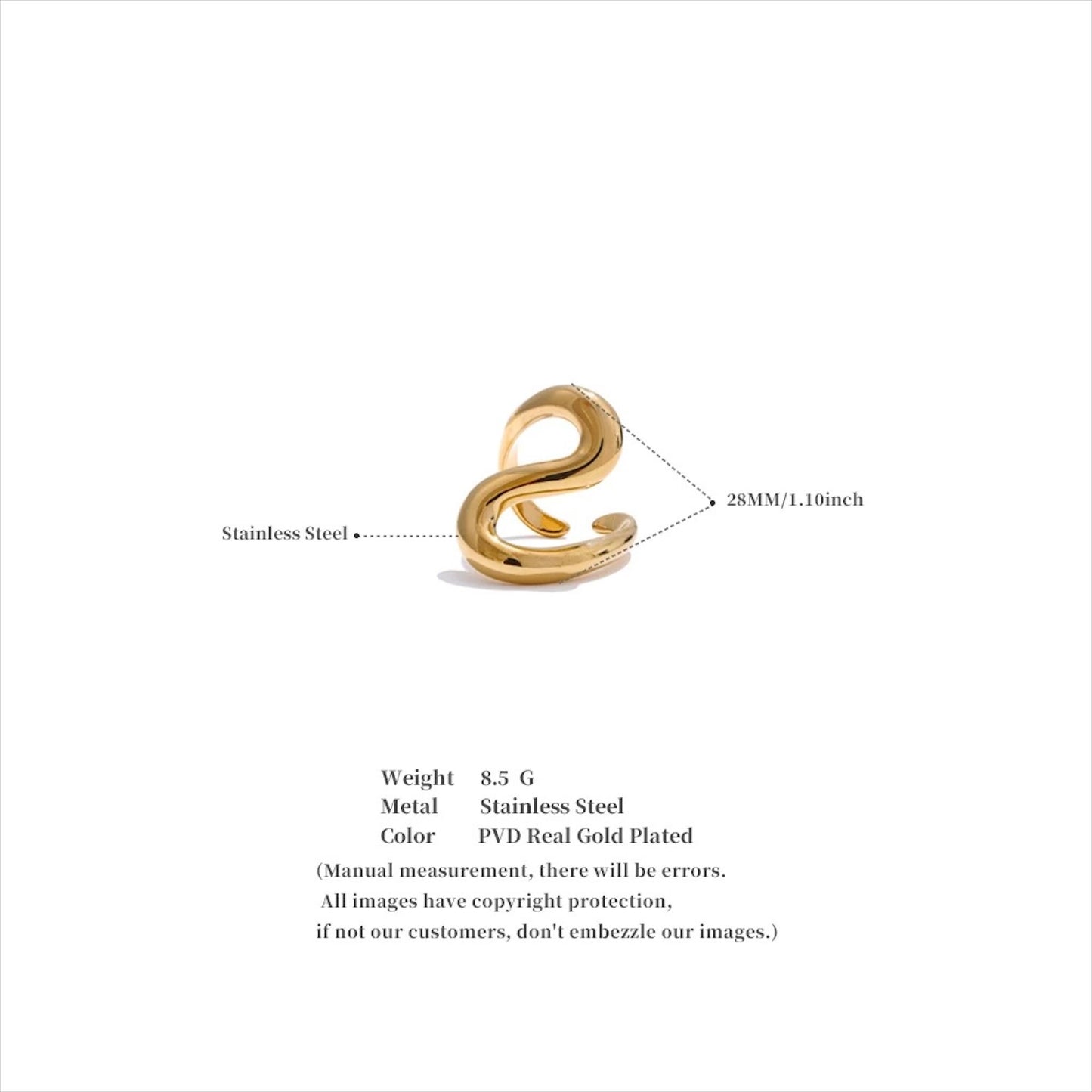 Bague Asclépios