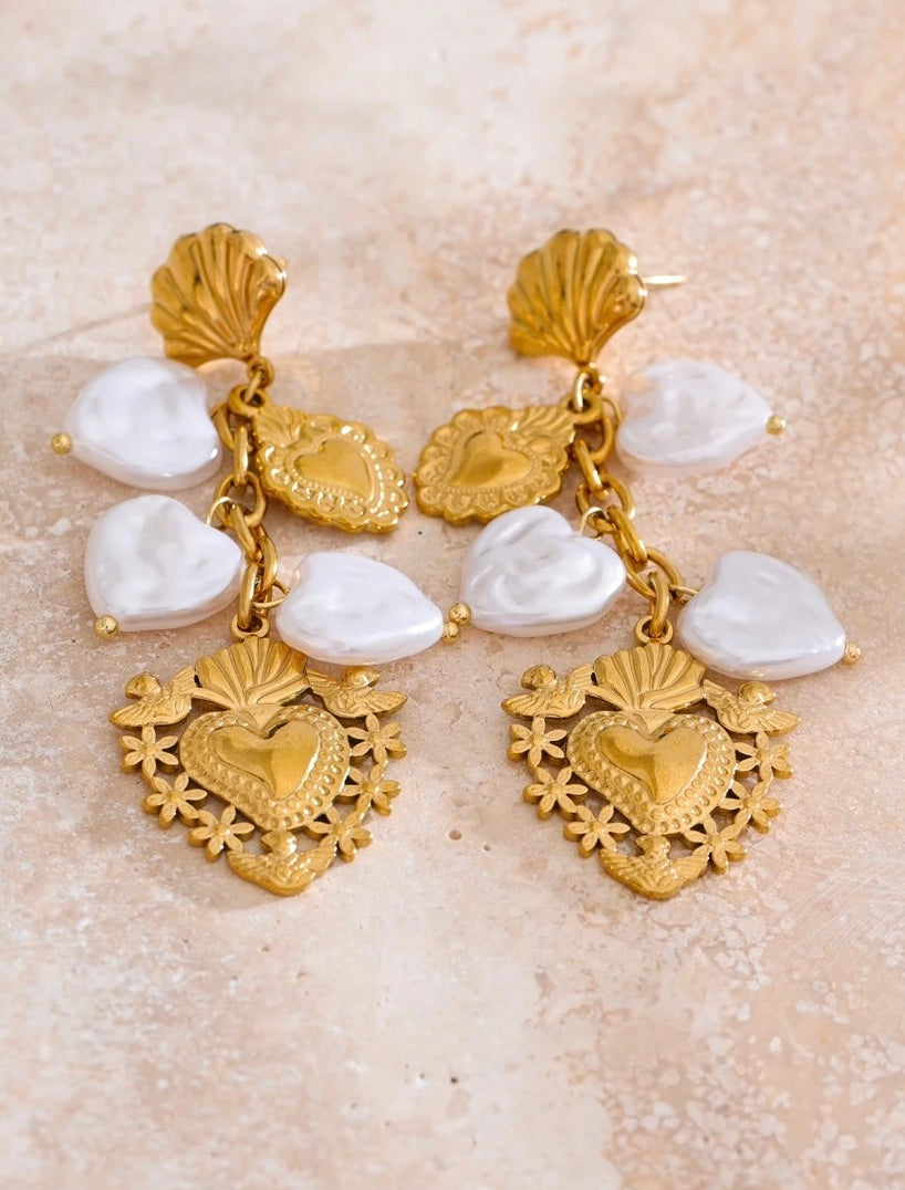 Boucles d'oreilles Athena