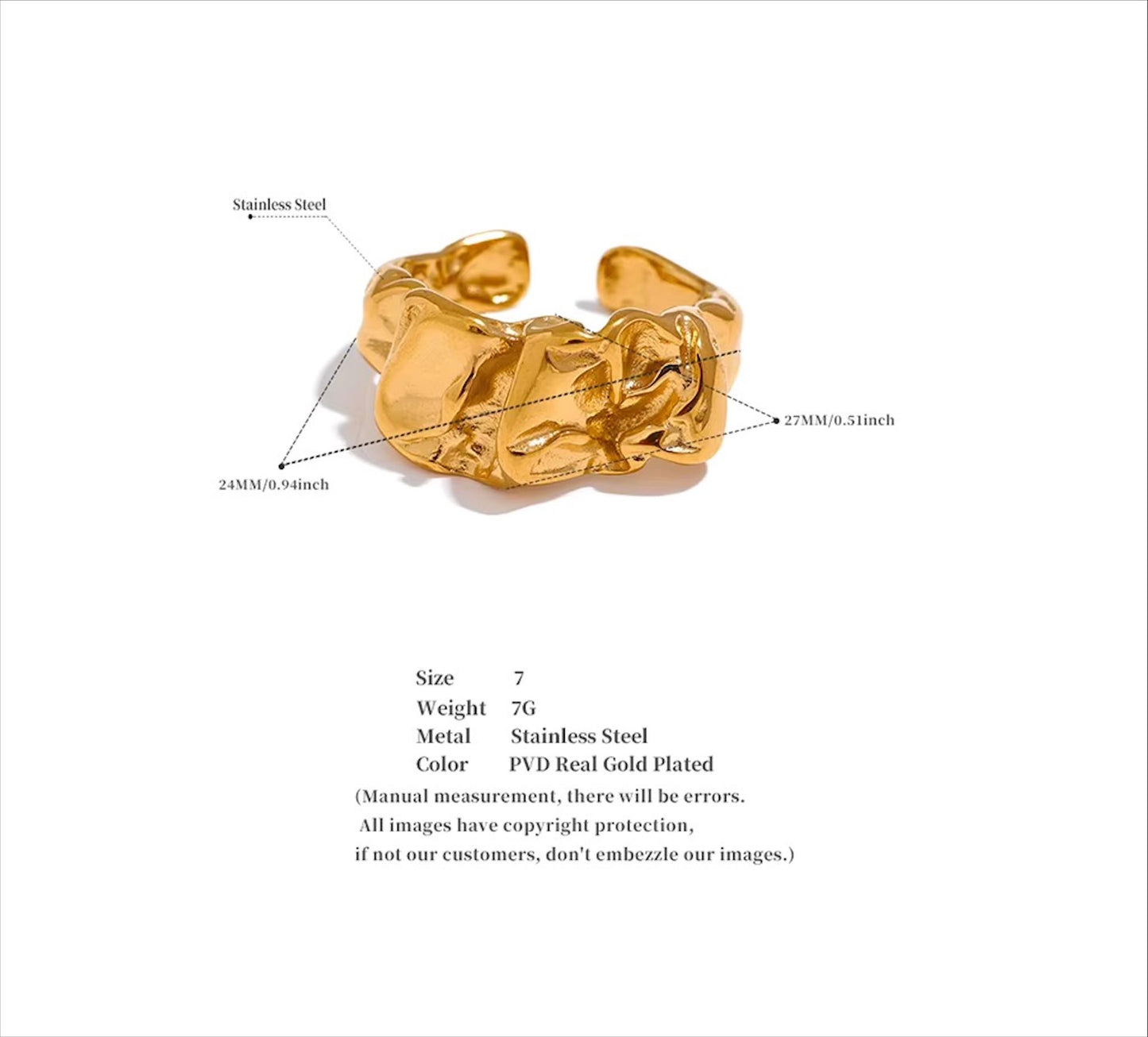 Bague Clotho