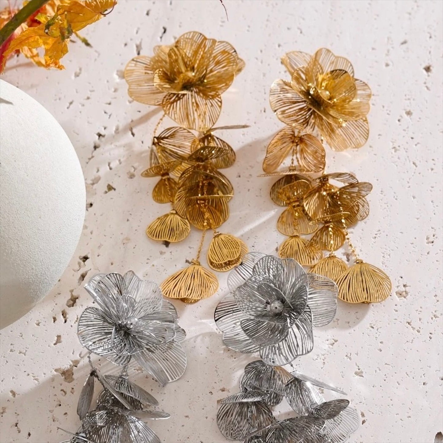 Boucles d'oreilles Floralia