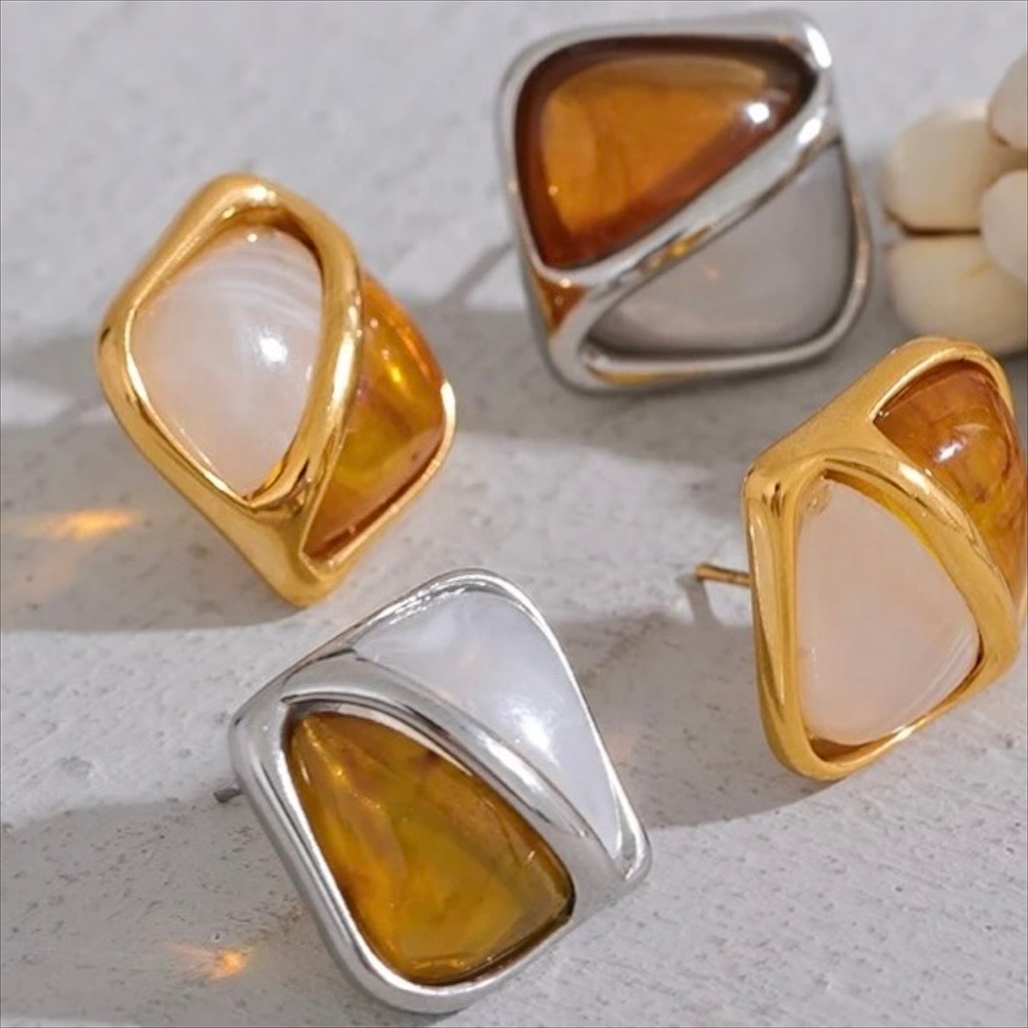 Boucles d'oreilles Fuxi