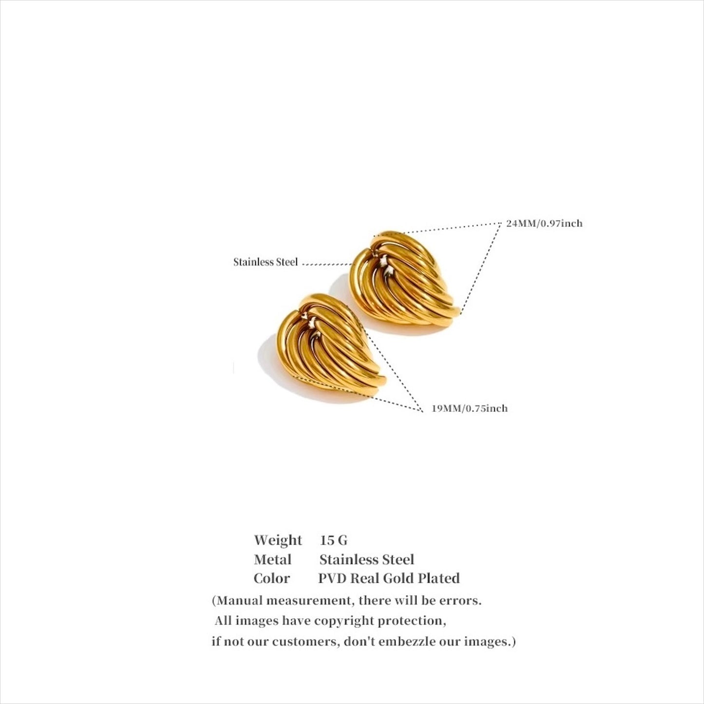 Boucles d'oreilles Ganesha