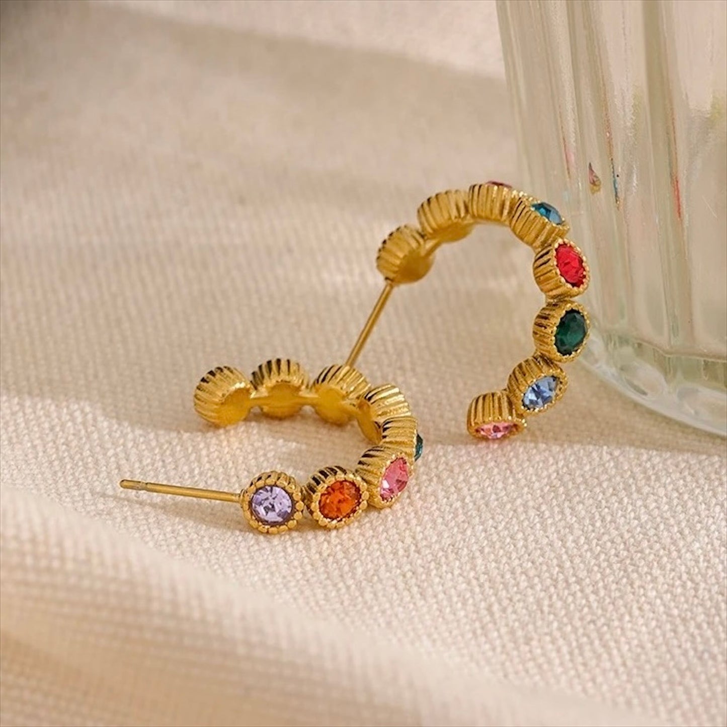 Boucles d'oreilles Opal